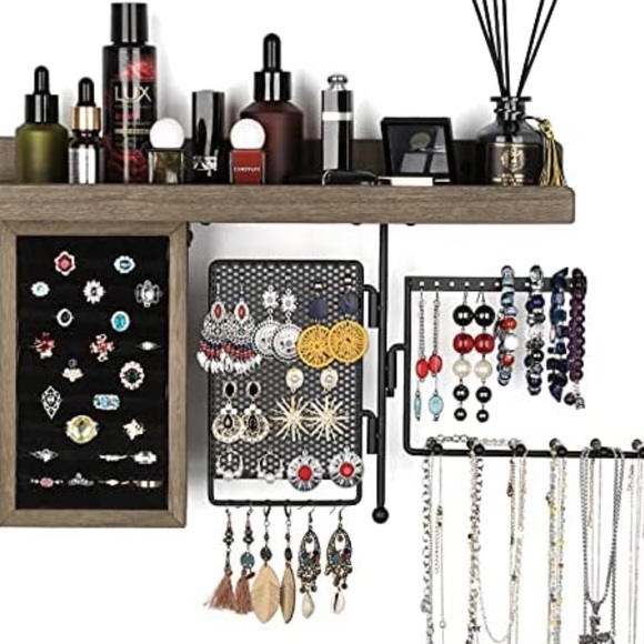 *NEW* Hanging Jewelry Organizer Wall Mount - Picture 6 of 9